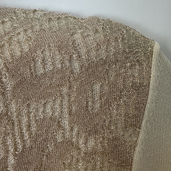 Golden Yellow Escada Sweater Sz S - Picture 3 of 10